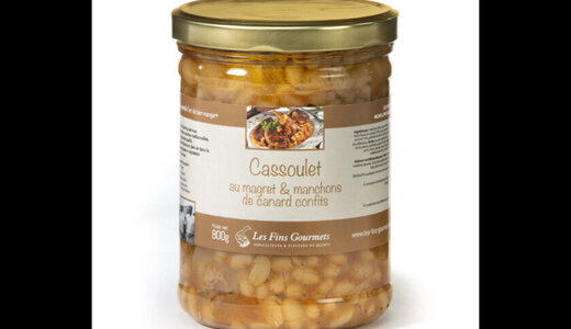 Cassoulet aux manchons et magret confit