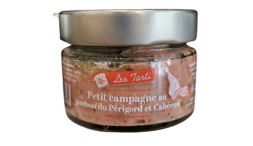 Tarti' au jambon du périgord et cabécou