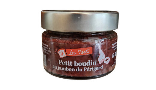 Tarti' petit boudin au jambon du périgord