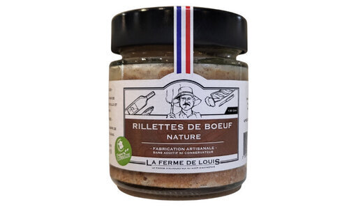 Rillettes de boeuf nature