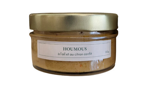 Houmous citron confit et ail