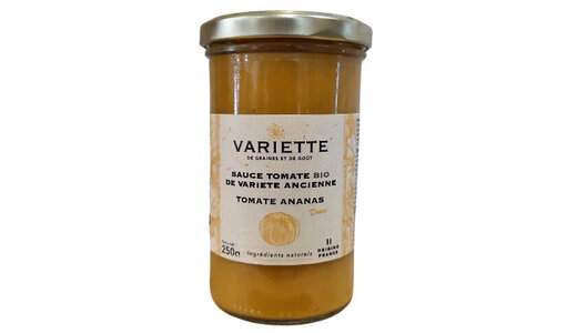 Sauce tomate ananas jaune