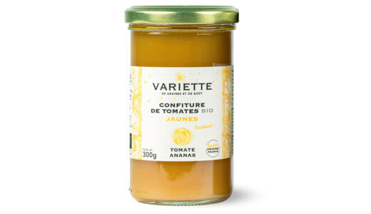 Confiture de tomates jaunes