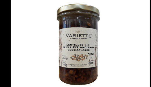 Lentilles prêtes à consommer