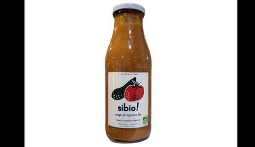Soupe de tomates, courgettes et basilic 50cl