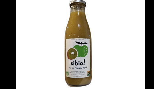 Jus de pommes et kiwis 75cl