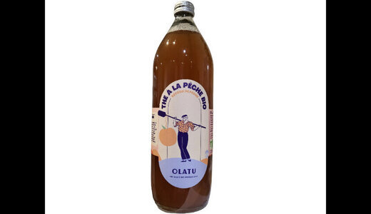 Thé glacé à la pêche