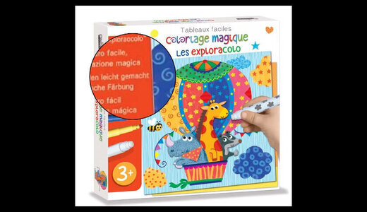 Coloriage magique "les exploracolo"