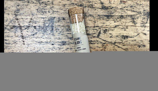 Césame Blanc Fiole en verre 15gr