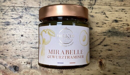 Confiture Mirabelle Gewurztraminer 230gr