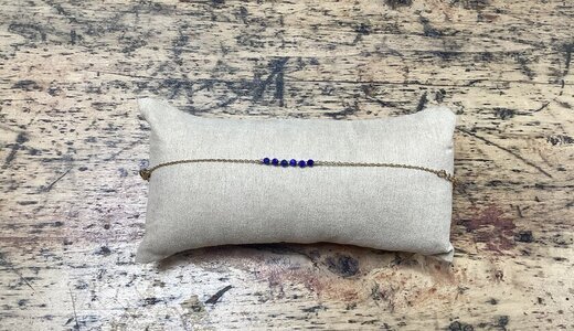 Bracelet pierres naturelles lapis lazuli