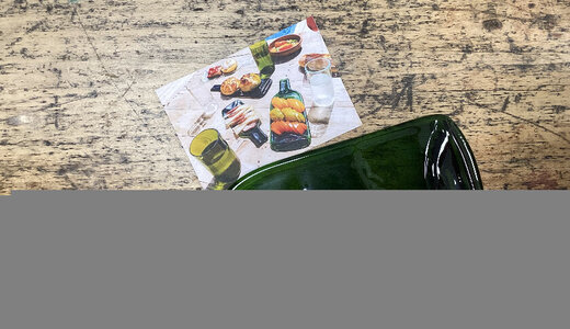 Plate 75cl Verte
