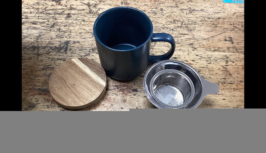 Tisanière Juliette 300ml Bleu