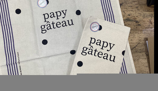 Torchon Papy Gâteau