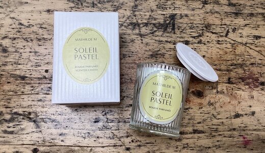 Bougie Soleil Pastel 145gr