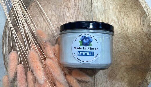 Bougie Myrtille 190gr