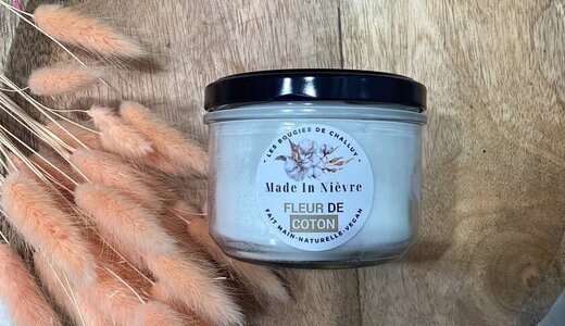 Bougie Fleur de Coton 190gr