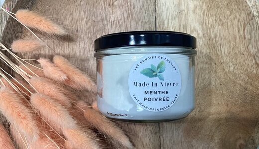 Bougie Menthe poivrée 190gr