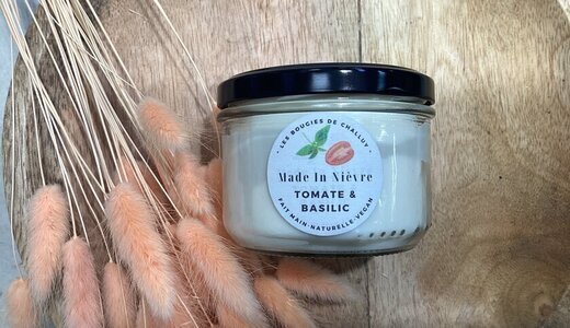 Bougie Tomate Basilic 190gr