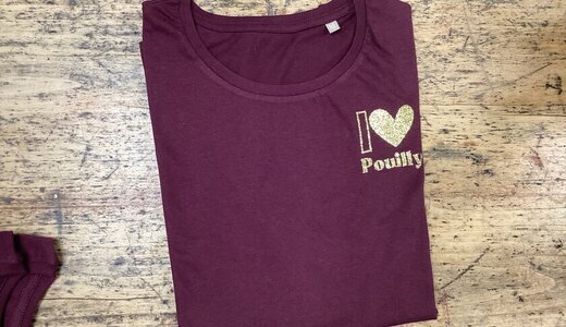 Tee shirt Femme Prune TM