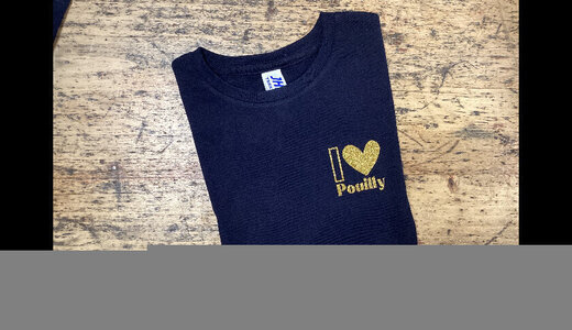 Tee shirt Fille Bleu marine 5-6 ans