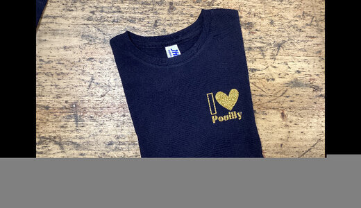 Tee shirt Fille Bleu marine 7-8 ans
