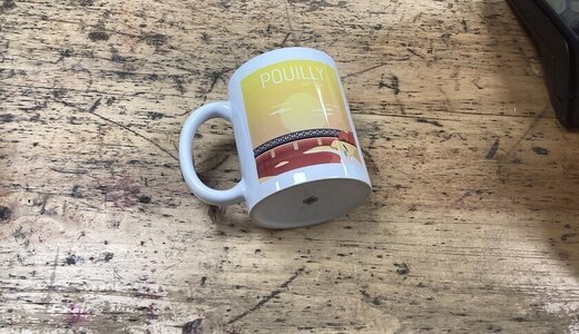 Mug Pouilly Orange
