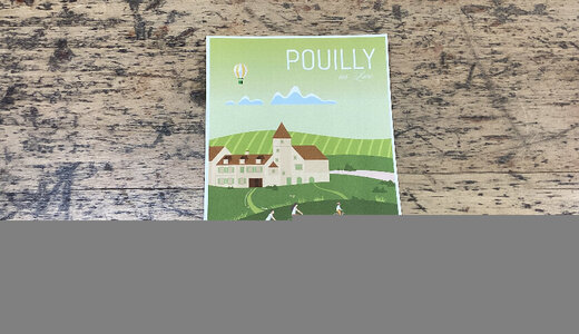 Carte postale Pouilly Verte