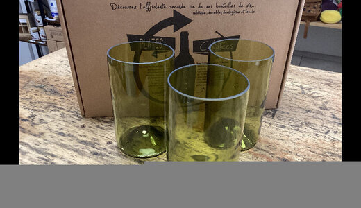 Verre cocktail soleil lot de 3