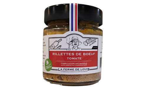 Rillettes de bœuf tomate