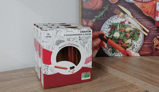 Coffret 1 crayon Piment d'espelette
