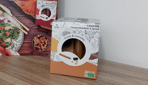 Coffret 1 crayon Curry et curcuma