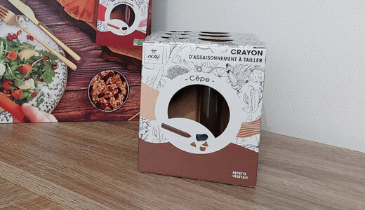 Coffret 1 crayon Cèpe