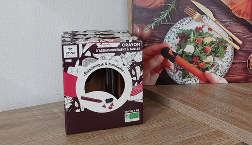 Coffret 1 crayon Balsamique et framboise