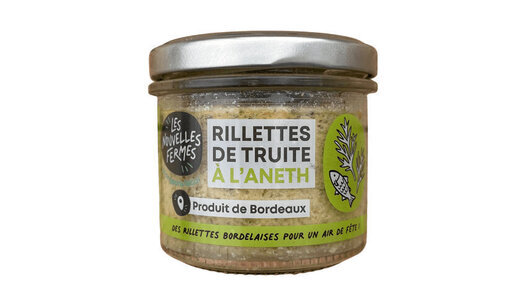 Rillettes de truite à l'aneth