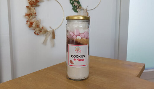 Bocal moyen Cookies choco guimauve
