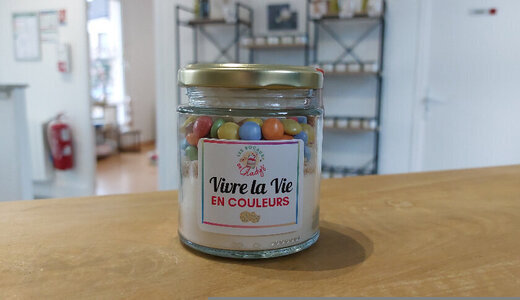 Bocal petit Cookies smarties