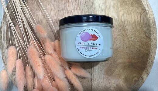 Bougie bubble pop 190gr