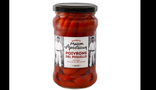 Poivrons entiers grillés au feu de bois 300g