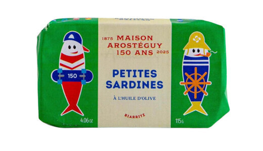 Sardines à l'huile d'olive