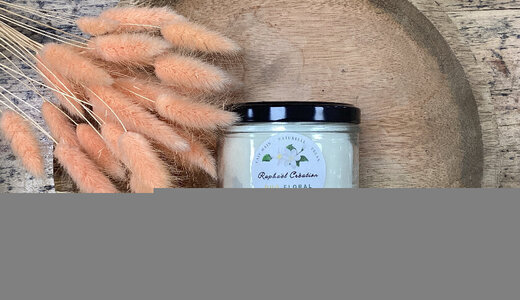 Bougie duo floral 190gr