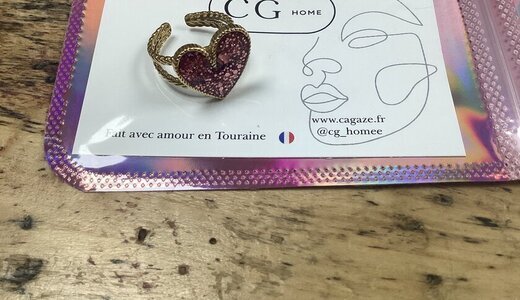Bague cœur