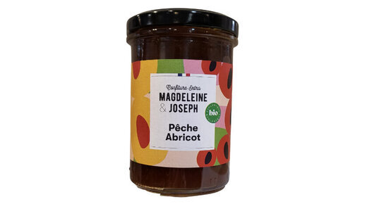 Confiture de pêches et abricots