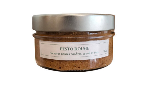 Pesto rouge, greuil et noix du Périgord