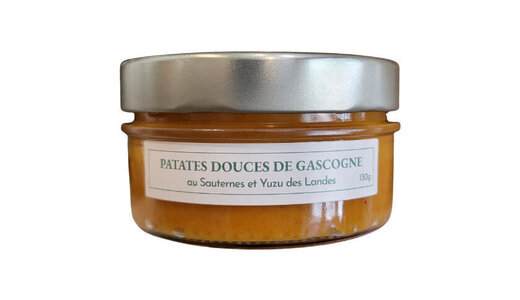 Patate douce au Sauternes et Yuzu des Landes