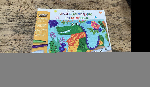 Coloriage magique les animocolo
