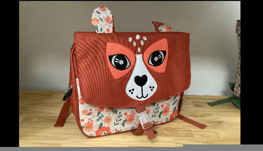 Cartable biche