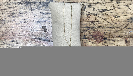 Collier perles japonaises jaune