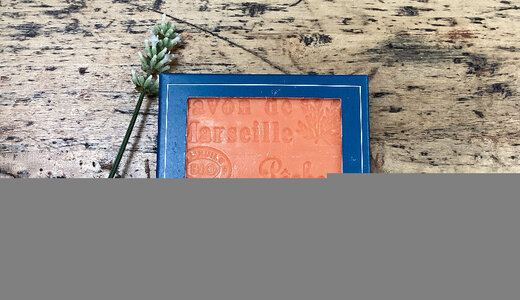 Savon de Marseille pêche  125gr