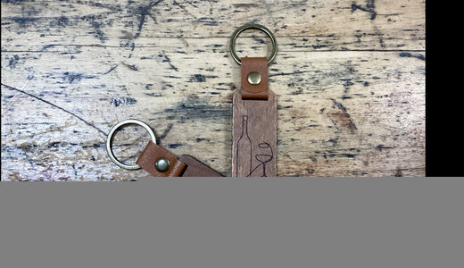 Porte clé bois pouilly